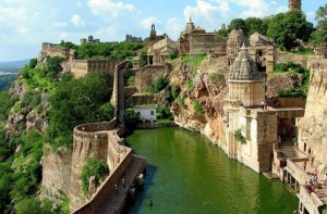 Chittorgarh fort en Inde