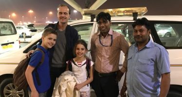 Famille Solignac : Vacance en Inde