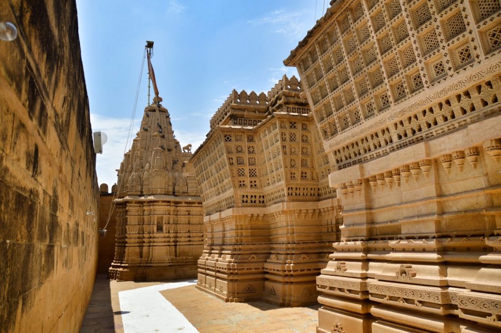 lodurva Jain temple au Rajasthan Inde